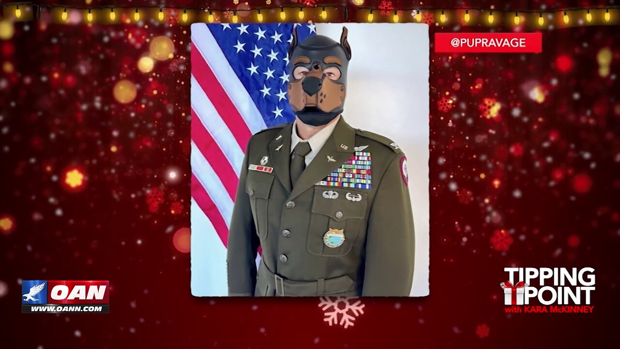 Tipping Point - U.S. Army Colonel Poses in Uniform With Kinky "Pup Play" Sex Mask