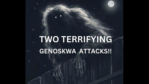 TWO TERRIFYING GENOSKWA ENCOUNTERS! (Pt 1)/ Marshall Lynn Poole