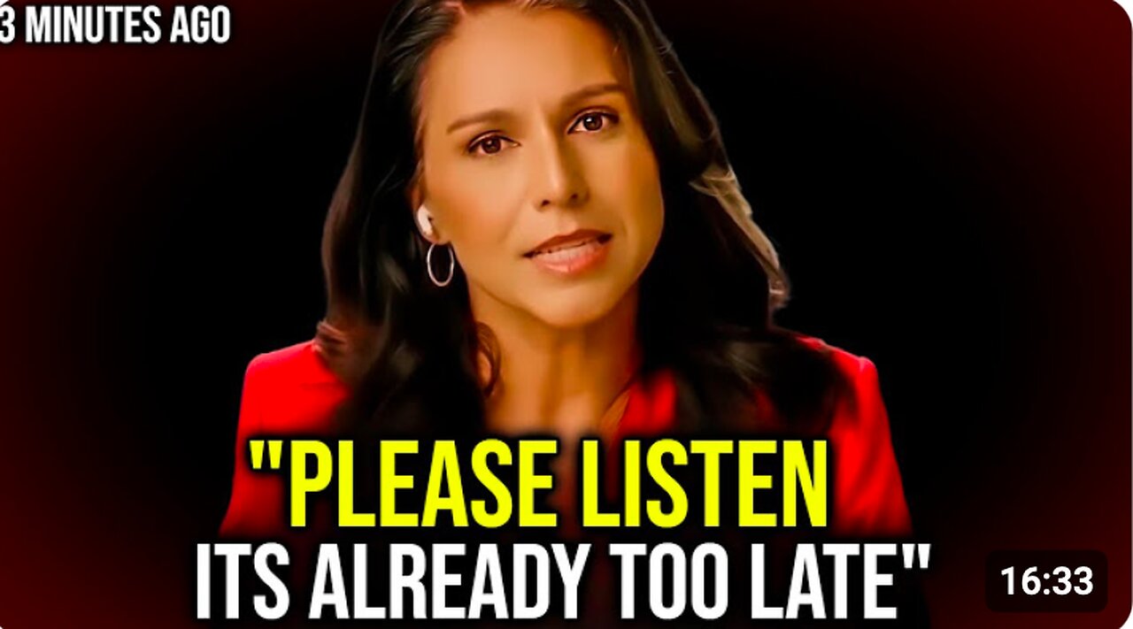 Tulsi Gabbard: "I'm EXPOSING what they are planning Next.." ENOUGH!