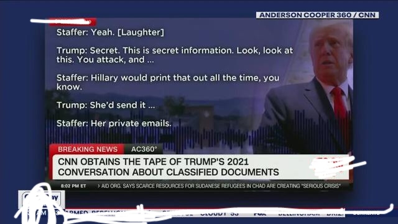 CNN Leak Trump's Secret Audio Files !! Check how Mr. Donald reacted to this !!!