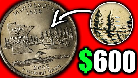 RARE 2005 QUARTERS WORTH MONEY - VALUABLE STATE QUARTERS TO LOOK FOR