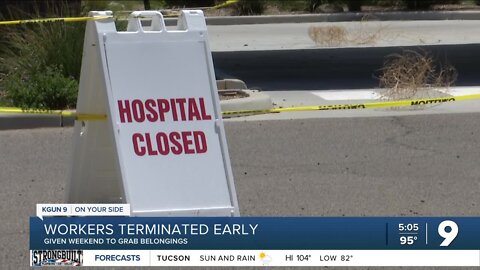 Santa Cruz Regional Hospital staff terminated early