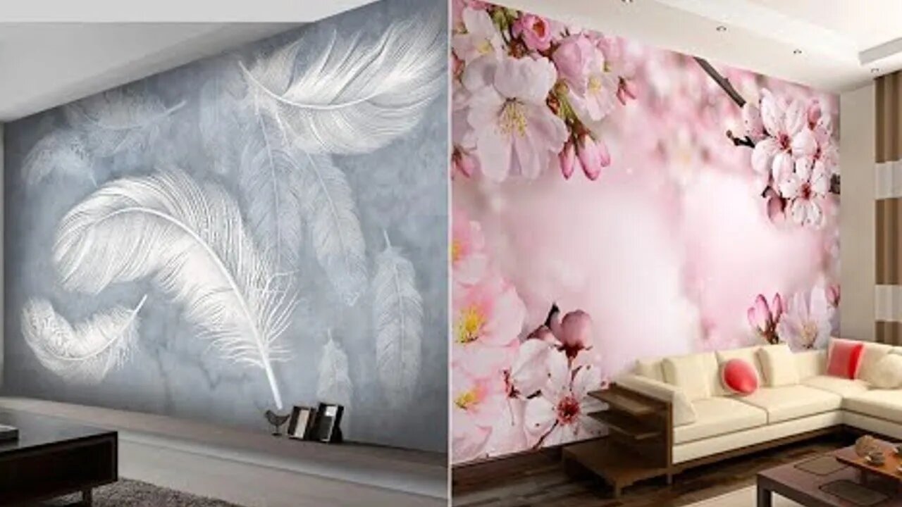 Top 100 Wallpaper Design Ideas 2022 | Living Room Wallpaper Interior | Wall Painting Design Ideas