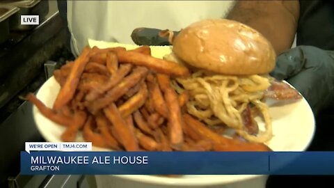 We're Open: In the kitchen at Milwaukee Ale House in Grafton