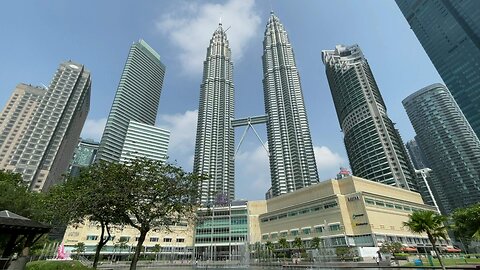 Petronas Twin Towers in Kuala Lumpur Malaysia