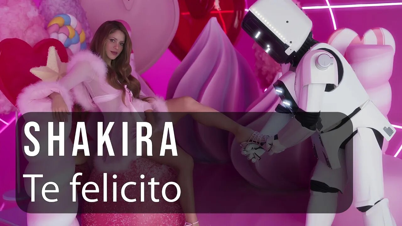 Shakira, Rauw Alejandro - Te Felicito ♫ English - French - Spanish Lyrics