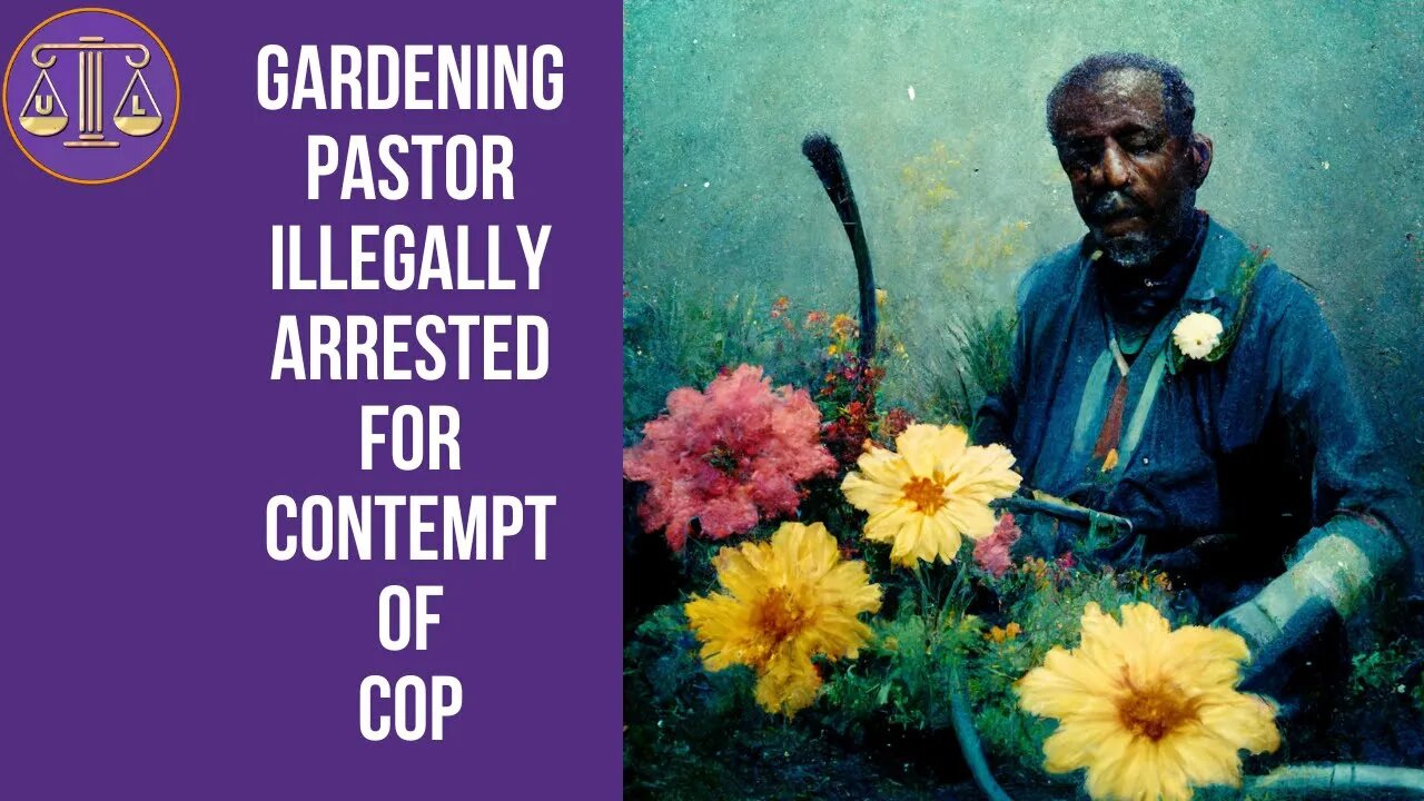 Watering Flowers Leads To Angry Cops