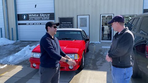 Tulsa Auto Wraps | White Glove Auto | Mustang 1990