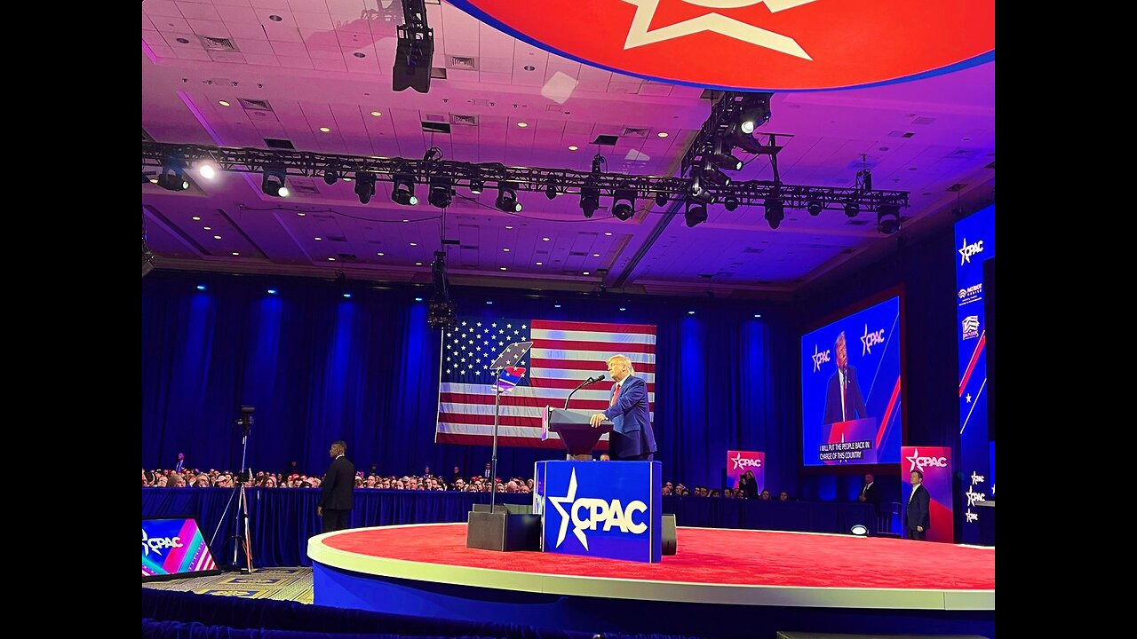 President Trump @CPAC: “They know that we will defeat them."