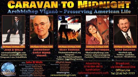 Archbishop Viganò / Preserving American Life - John B Wells LIVE