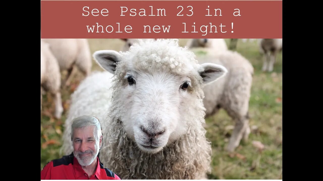 See Psalm 23 in a whole new light!