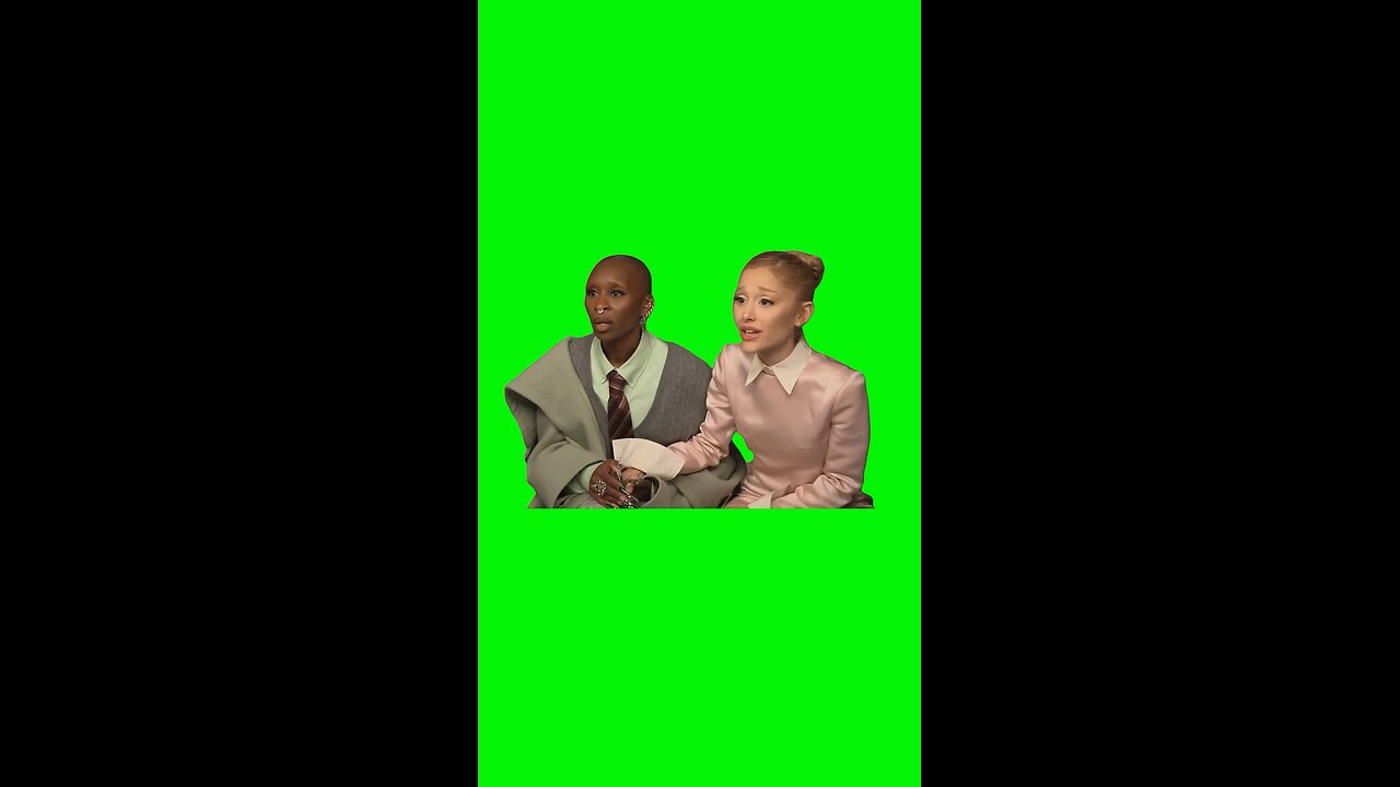 “Light Into the Room” Ariana Grande & Cynthia Erivo | Green Screen