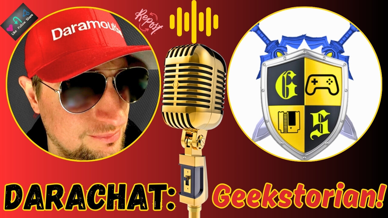 Darachat: Round 2 with Geekstorian - The Geekery Continues! 🎮