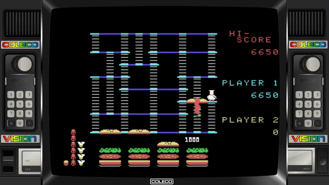 Colecovision Burgertime