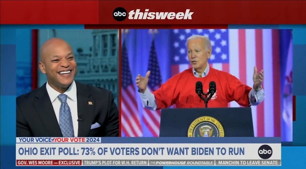 Dem Gov Wes Moore Isn't Concerned About Biden's Age