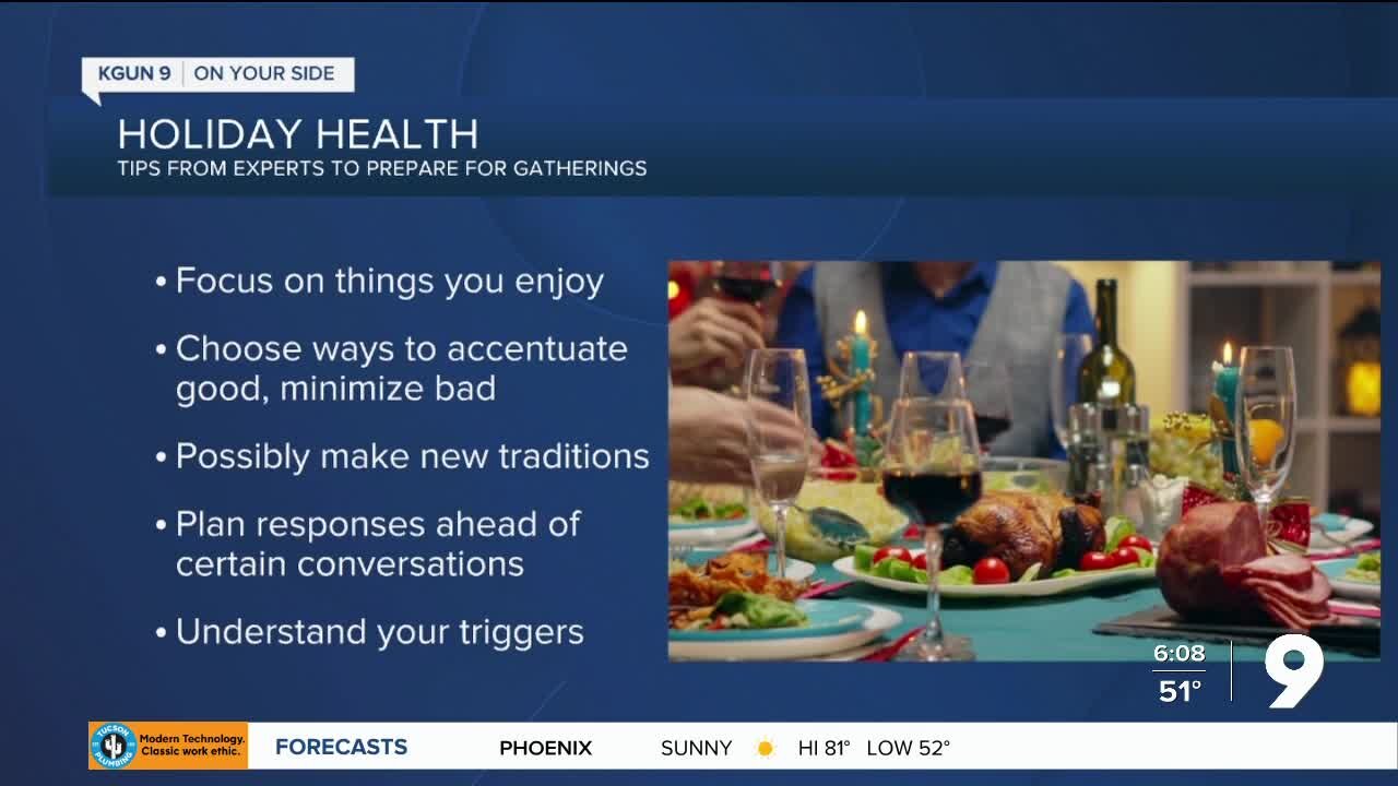 Home for the holidays? Experts give tips for a healthy and safe holiday season