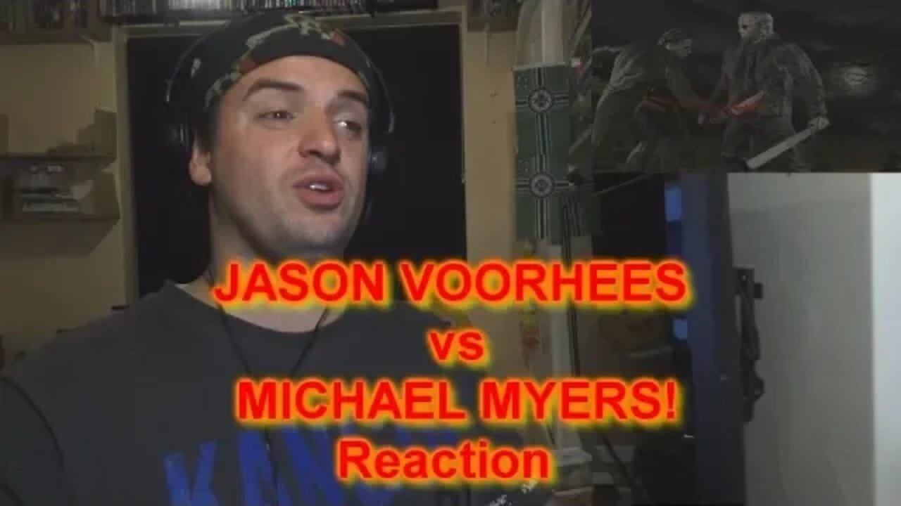 Reaction: JASON VOORHEES vs MICHAEL MYERS! animation rewind