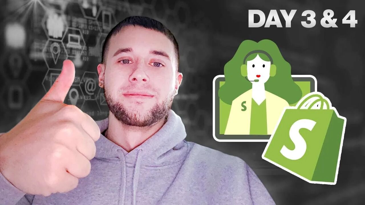 Shopify Dropshipping High Ticket Store 30 Day Challenge - HIRED MY FIRST VA - Day 3 & 4