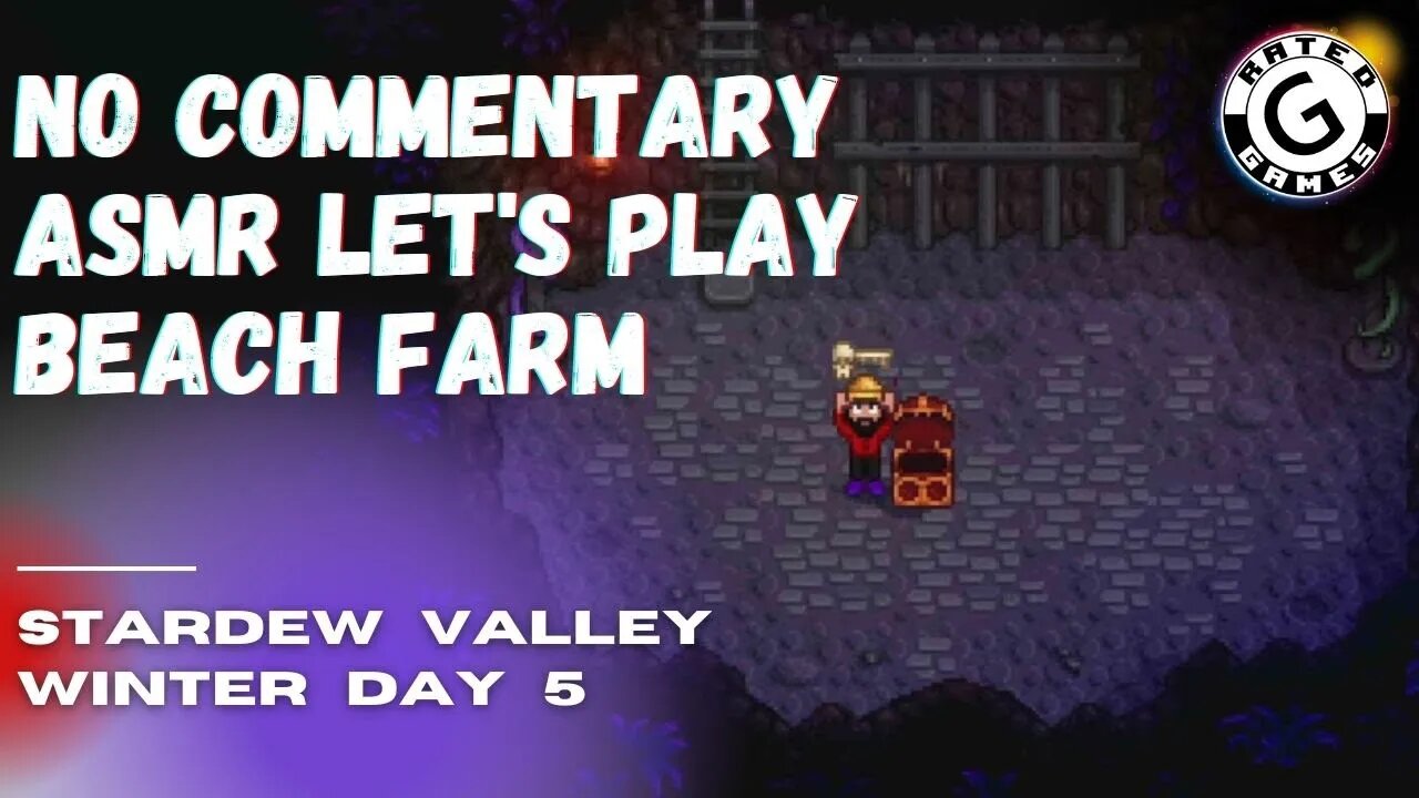 Stardew Valley No Commentary - Family Friendly Lets Play on Nintendo Switch - Winter Day 5