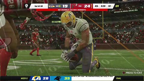 TDFL Football [Season 11/Week 6]: San Diego (4-1) @ Portland (2-3)