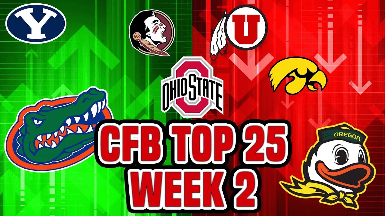 College Football Top 25 | Oregon & Utah Fall