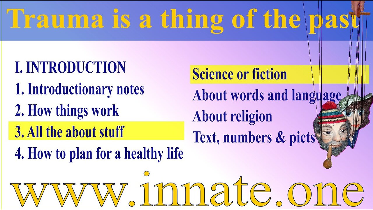 #19 You won't get a diagnosis here — Trauma is a thing of the past - Science or fiction