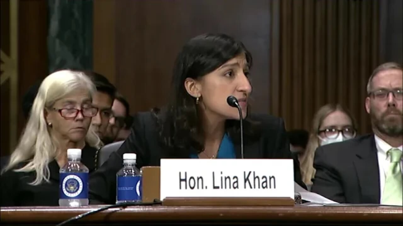 Senator Cruz Grills FTC Commissioner Khan Over Use Of "Zombie Votes"