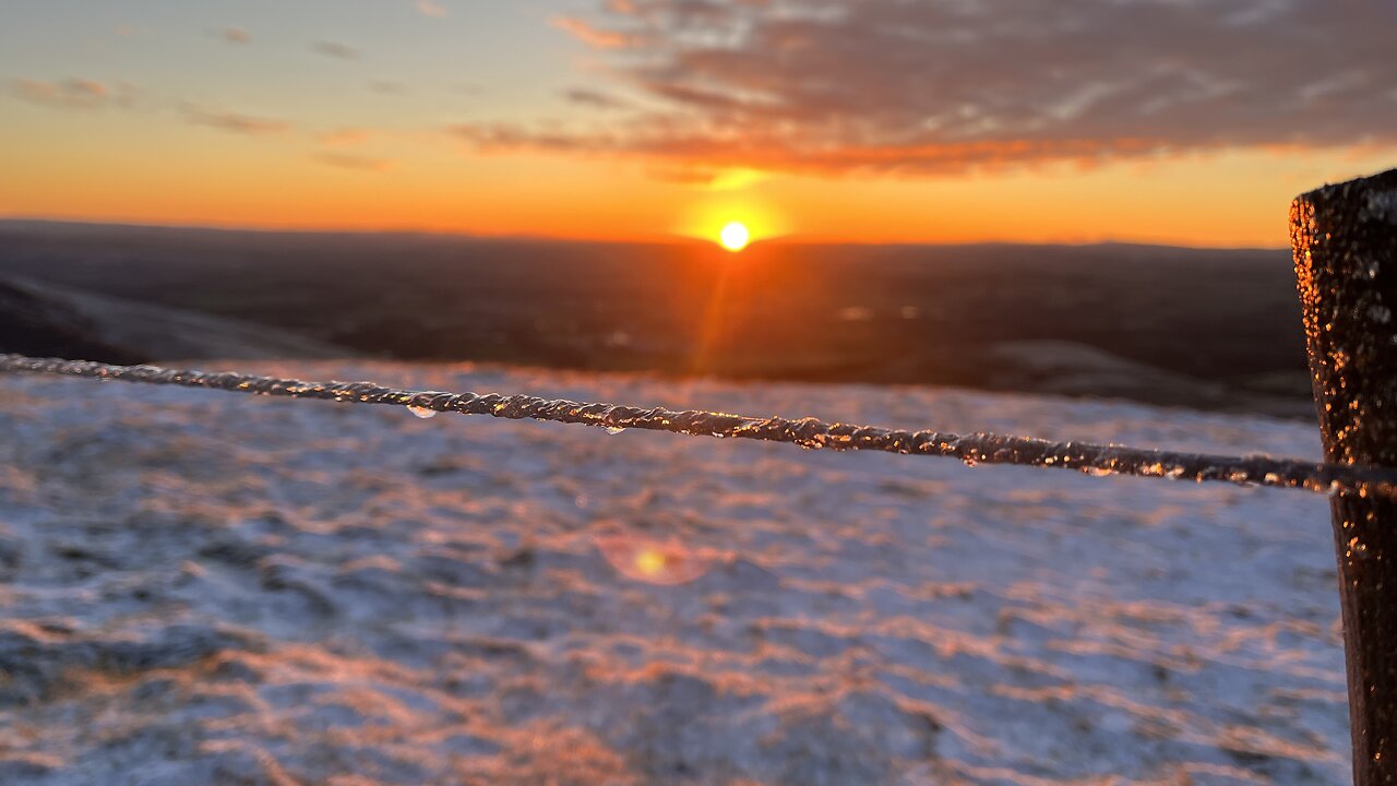 Allermuir Winter Sunrise