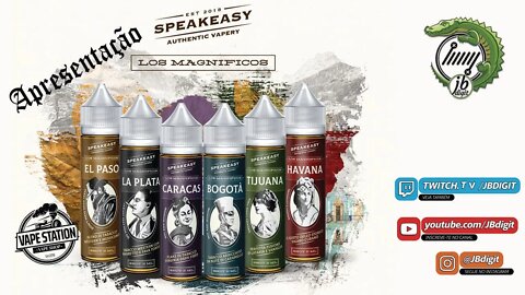 [PT] Apresentação liquidos SPEAKEASY - LOS MAGNIFICOS - Uma linha de atabacados em concentrado?