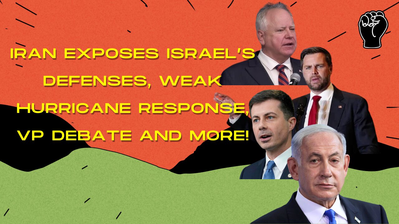 Discussing Iran's War W/ Israel, VP Debate, Poor Hurricane Response, & More!