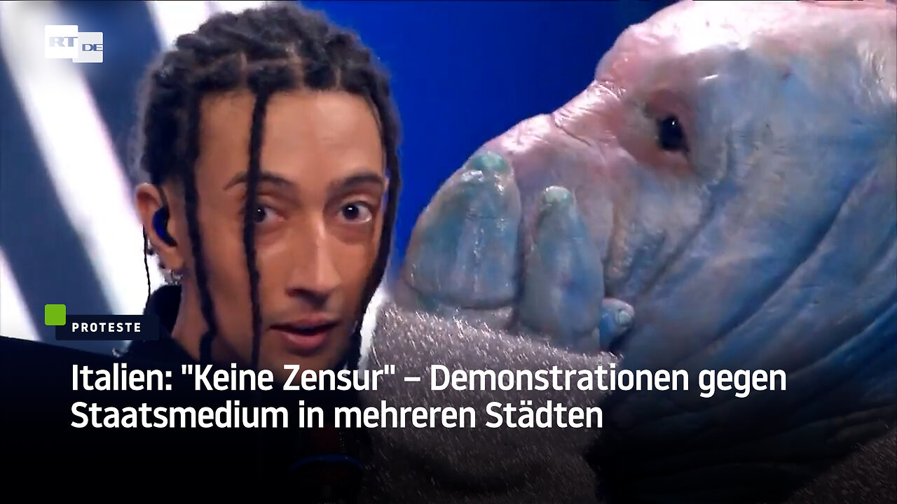 Italien: "Keine Zensur" – Demonstrationen gegen Staatsmedium in mehreren Städten