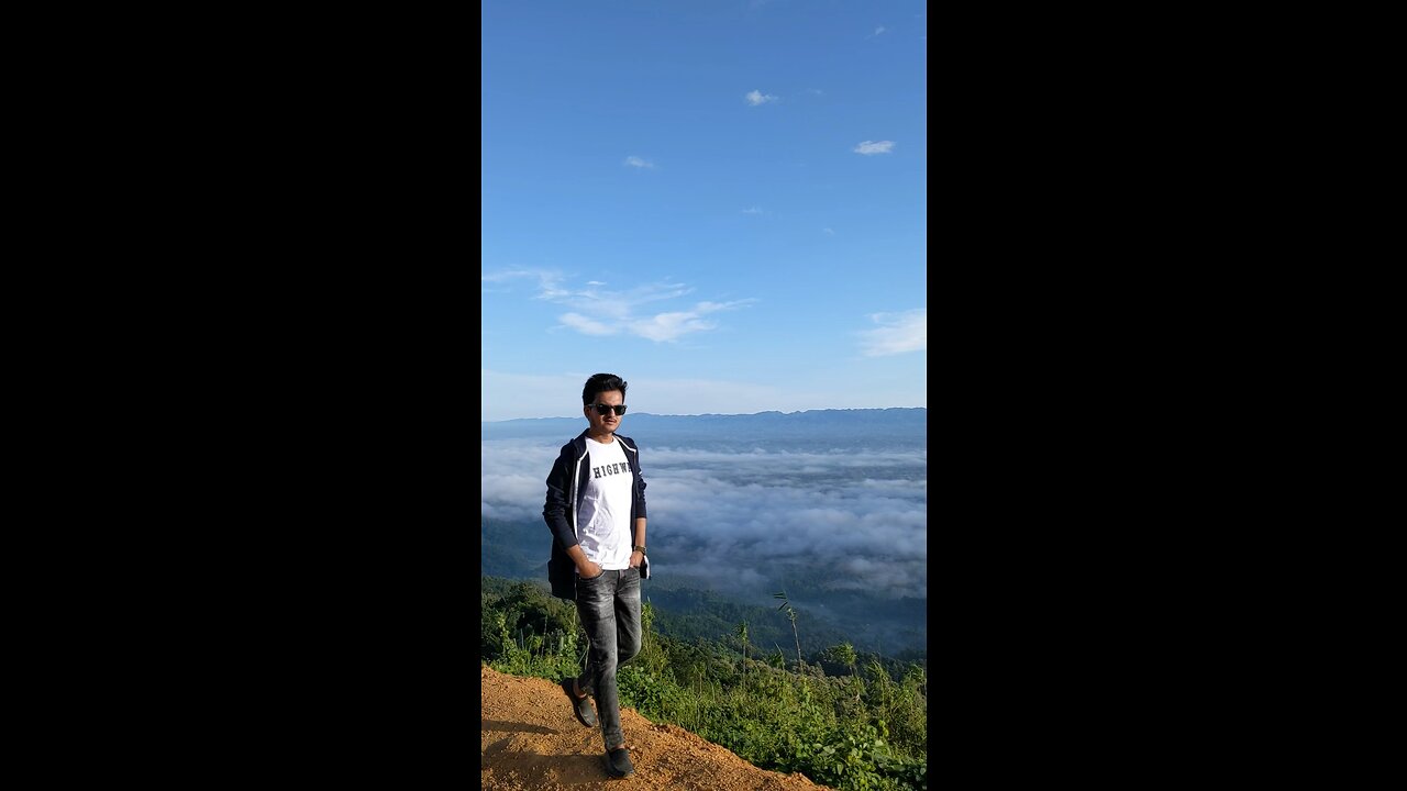 The hardest climb brings the best rewards || Beautiful mountain view || Travel with Ratul || #fyp