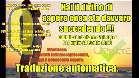 Hai il diritto di sapere cosa sta davvero succedendo !!! - Q