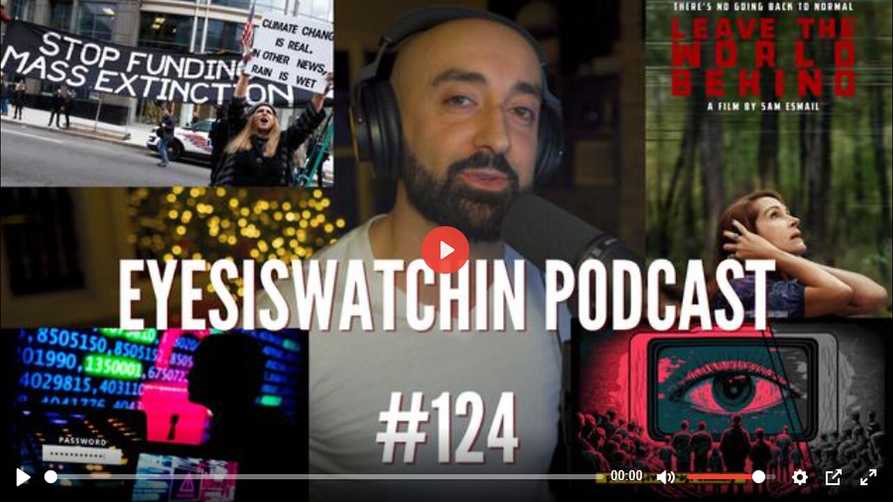 EYESISWATCHING PODCAST #124 - PREDICTIVE PROGRAMMING, CYBER ATTACKS & CIVIL WARS, COP28