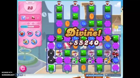 Candy Crush Level 2023 Audio Talkthrough, 2 Stars 0 Boosters