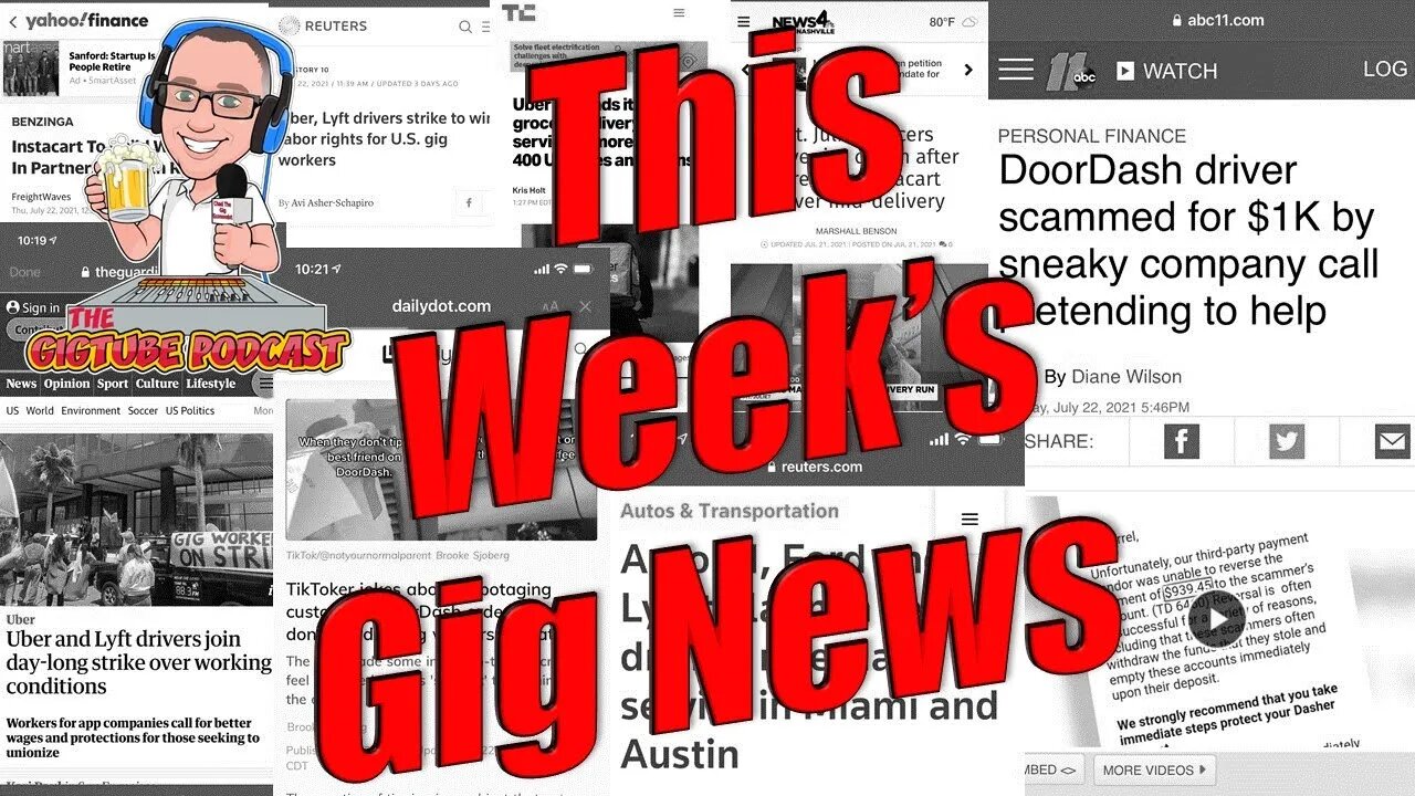 This Week's Gig News 7/25/21 | The GigTube Podcast