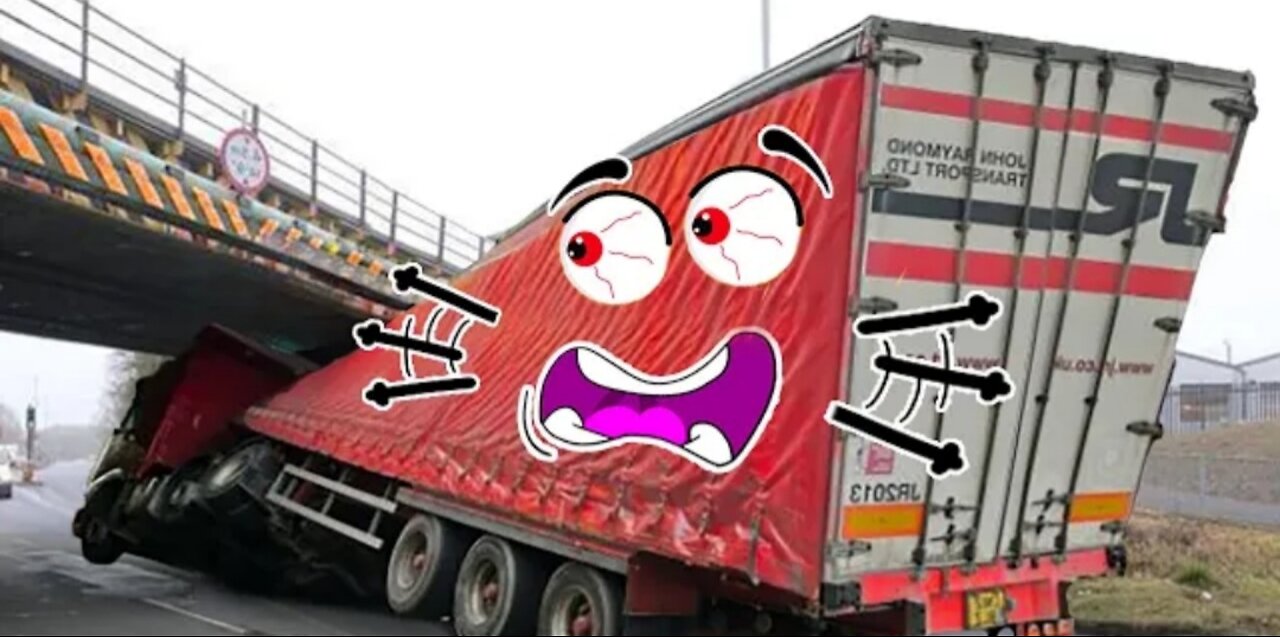 Trucks Vs Bridges - Driving Fails Compilation - Doodles