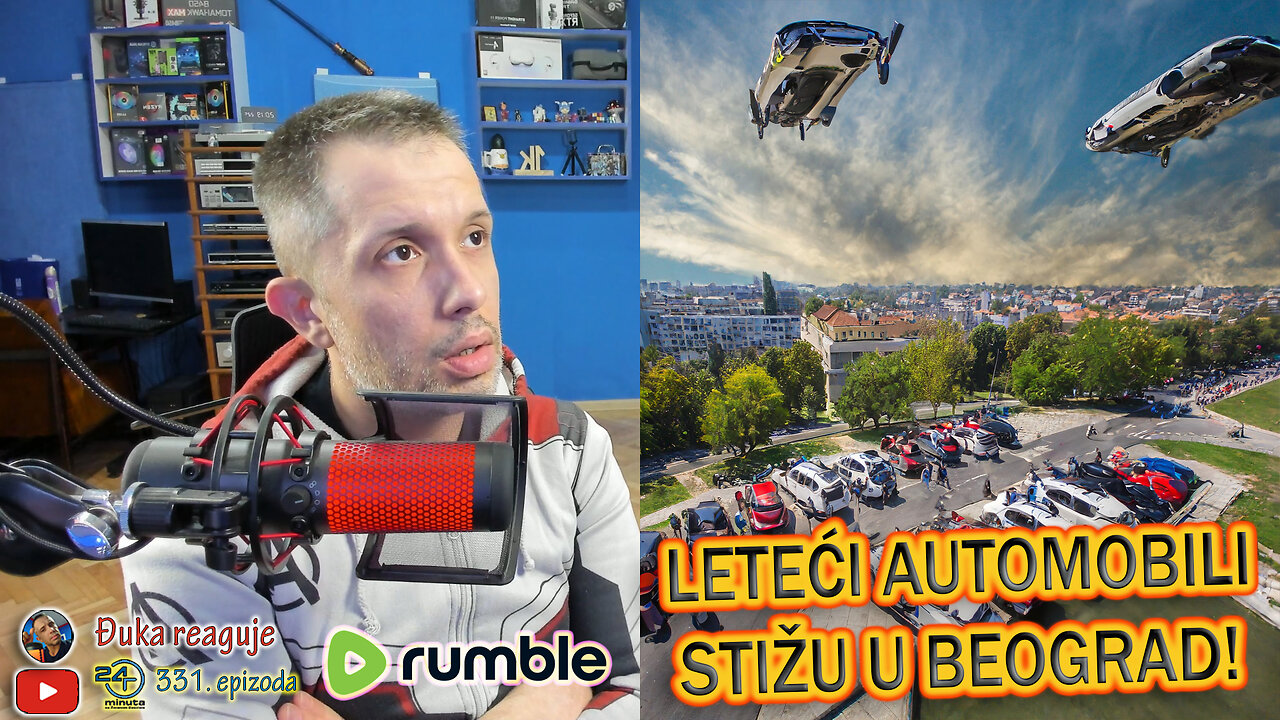 LETEĆI AUTOMOBILI stižu u Beograd! | 24 minuta sa Zoranom Kesićem 331. epizoda | Đuka reaguje