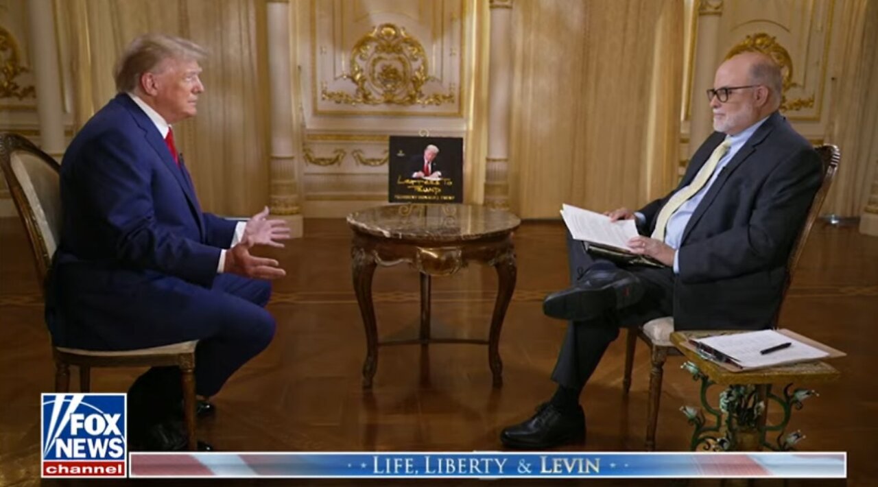 Former President Trump's Interview With Fox News' Life Liberty & Levin Show (FULL_