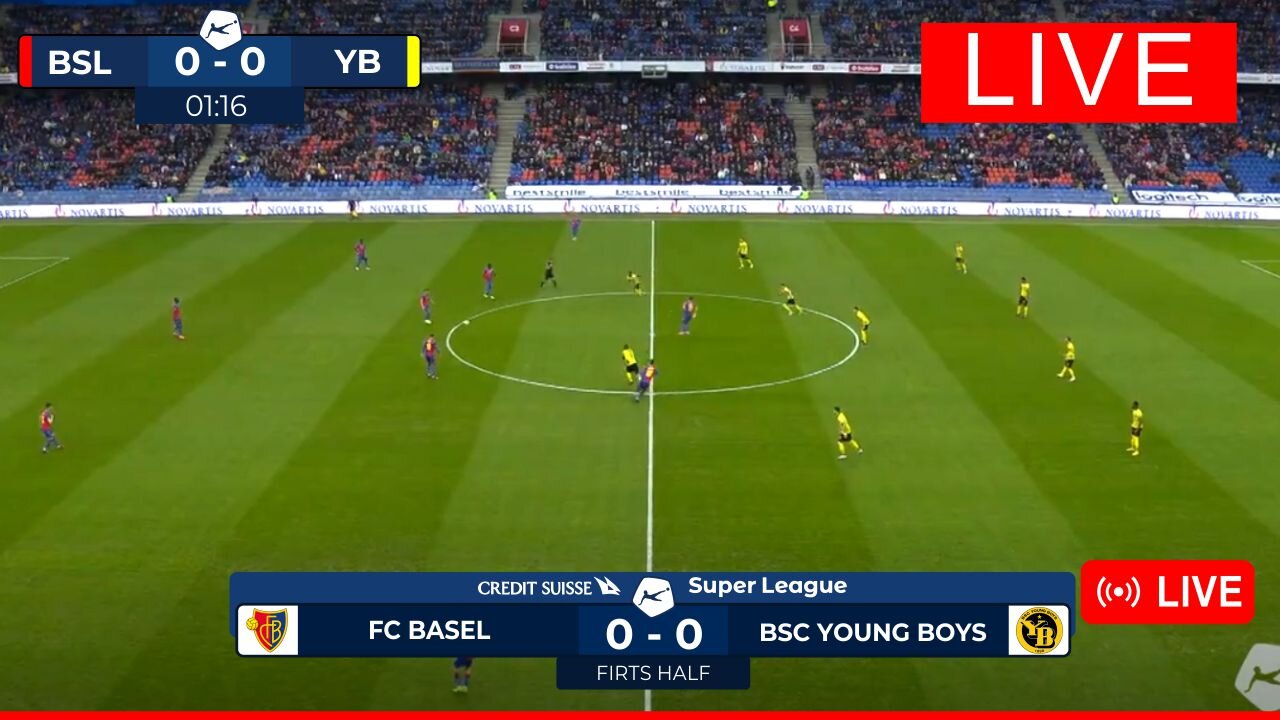 FC Basel vs BSC Young Boys LIVE | Credit Suisse Super League