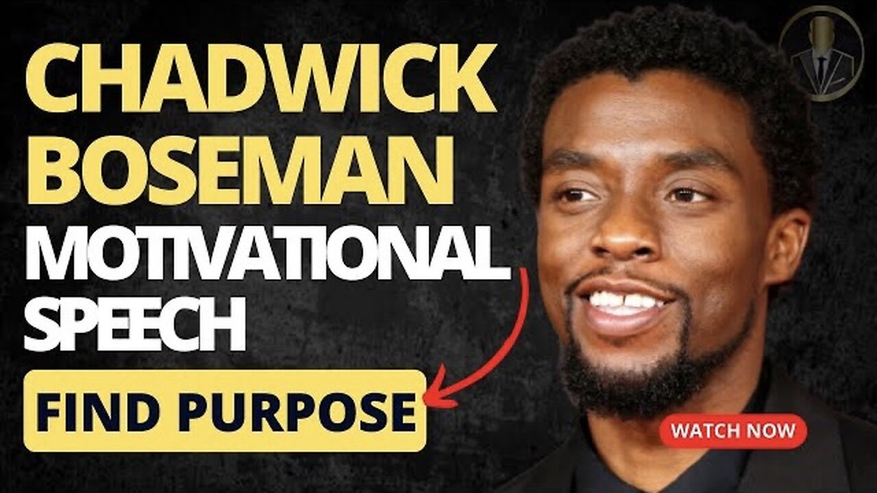 Best LIFE CHANGING Motivational Speech - Chadwick Boseman - Find purpose