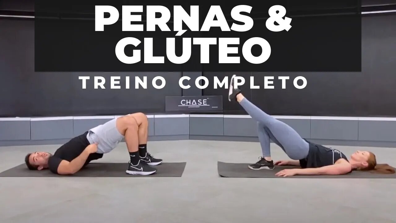 GLUTEOS & PERNA | TREINO INTENSO COMPLETO | SEM EQUIPAMENTO | @atividadecertabychase