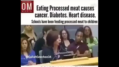 Processed meat causes Cancer