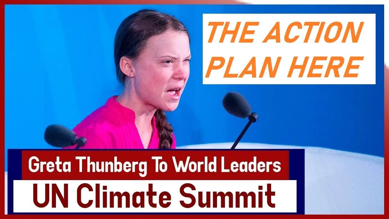 Take Action on Greta Thumburgs UN Climate speech to Leaders