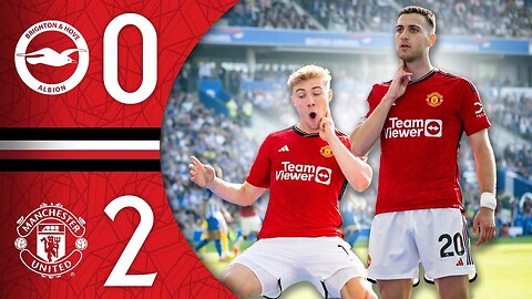 A Win Away On The Final Day | Brighton 0-2 Man Utd | Highlights