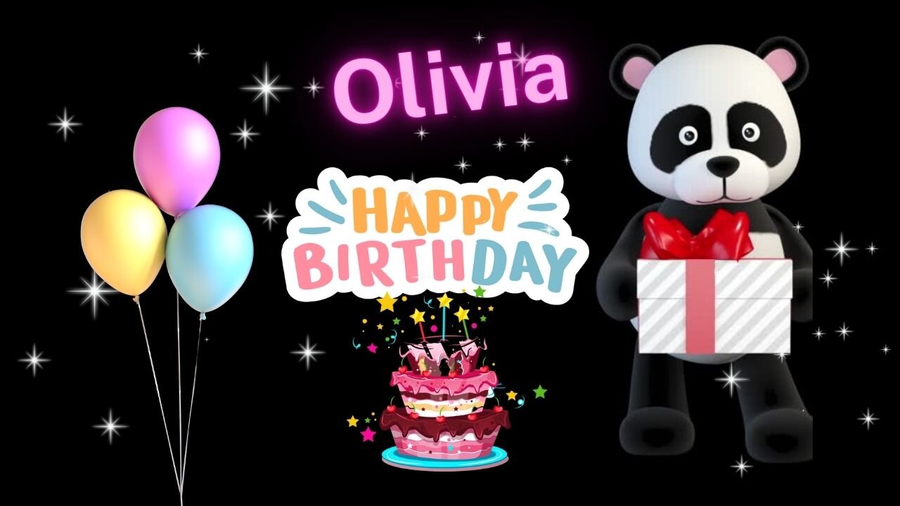 Happy Birthday Olivia