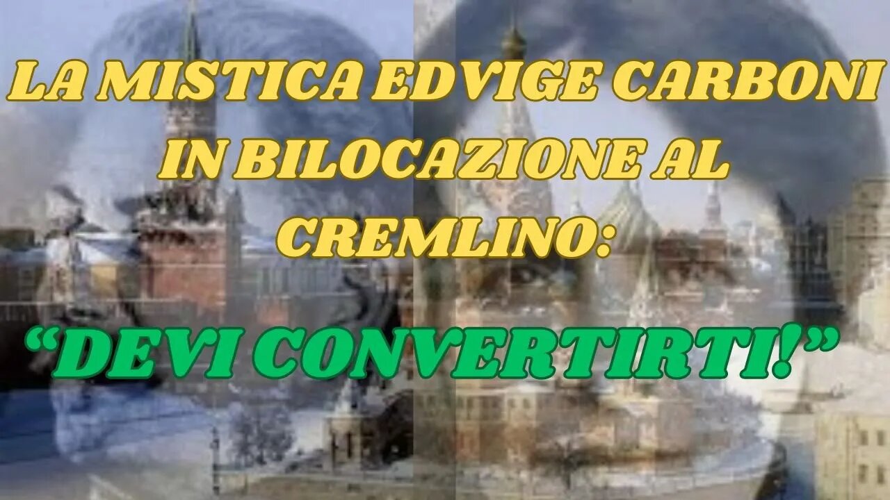 BEATA EDVIGE CARBONI: LA MISTICA CHE AMMONI' STALIN