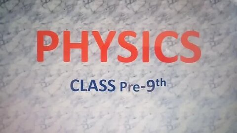 CLASS 8th Physics CH#1Lecture#8Num 1 4 to 1 10