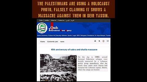 Palestinazis now stealing pictures of dead Jews fro Holocaust and claim they are dead Palestinians