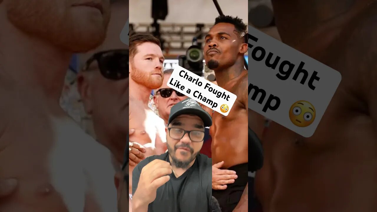 Charlo Fought Canelo Like a Champ 😳 #canelo #caneloalvarez #charlo